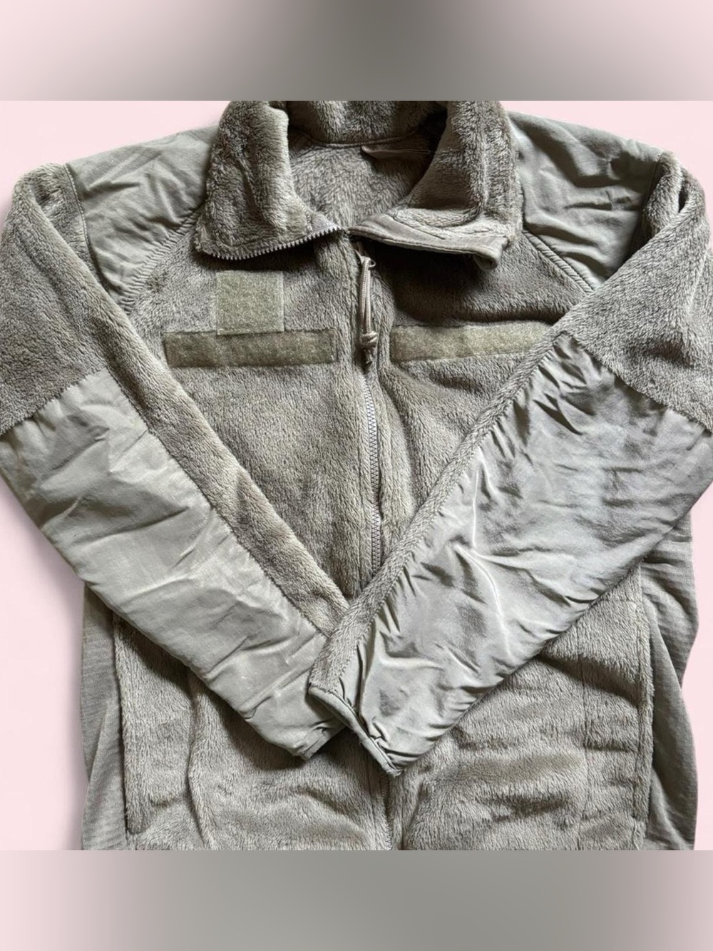US Military Gen III Cold Weather Fleece Jacket Green Men’s XSmall-Short